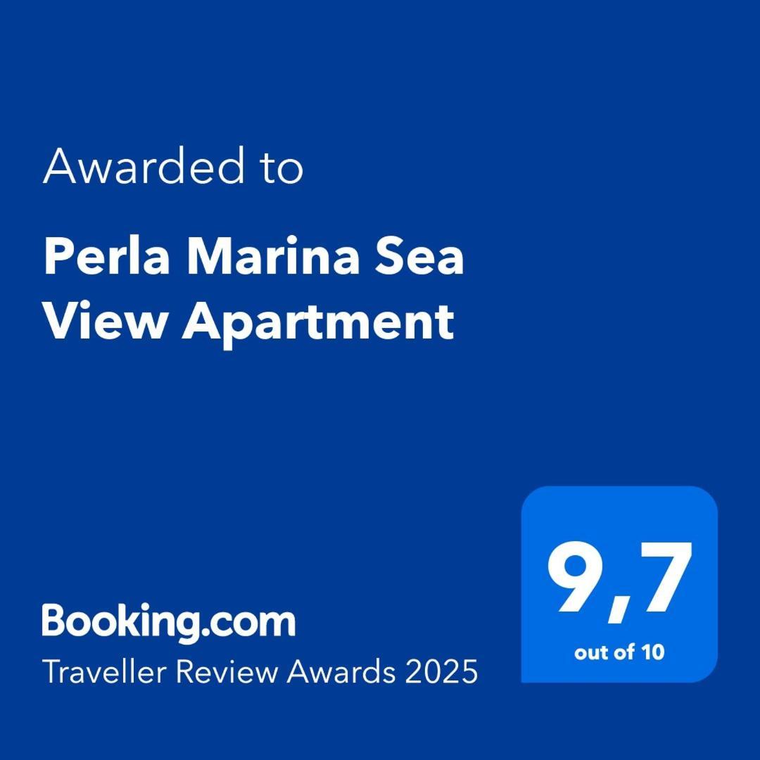 Perla Marina Sea View Apartment CTA Eksteriør bilde